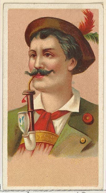 Bavarian Hunter, printer's sample from World's Smokers series (N33) for Allen & Ginter Cigarettes, by Allen & Ginter