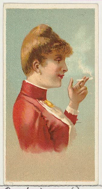 Russian Lady, printer's sample from World's Smokers series (N33) for Allen & Ginter Cigarettes, by Allen & Ginter