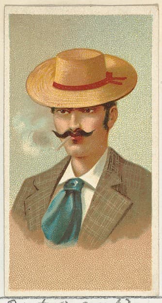 Brazilian, printer's sample from World's Smokers series (N33) for Allen & Ginter Cigarettes, by Allen & Ginter