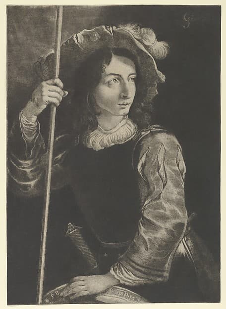 The Great Lansquenet or Standard Bearer, by Prince Rupert of the Rhine