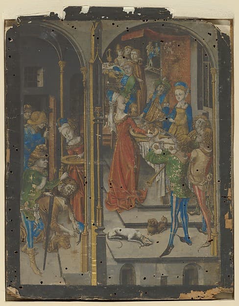 The Beheading of St. John the Baptist, by Israhel van Meckenem