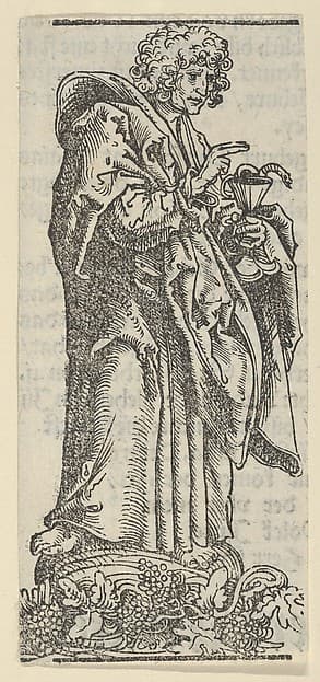 Silver Statuette of St. John the Baptist from the Wittenberg Reliquaries, by Lucas Cranach the Elder