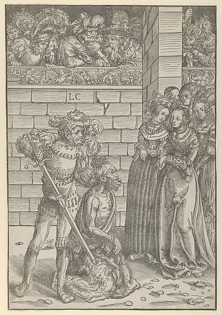 The Beheading of St. John the Baptist, by Lucas Cranach the Elder