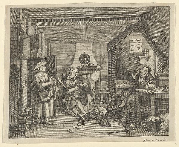 The Distressed Poet, by Dent