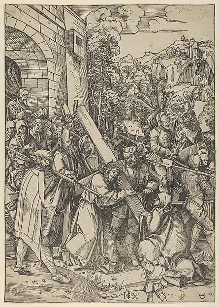The Carrying of the Cross, by Hans Schäufelein