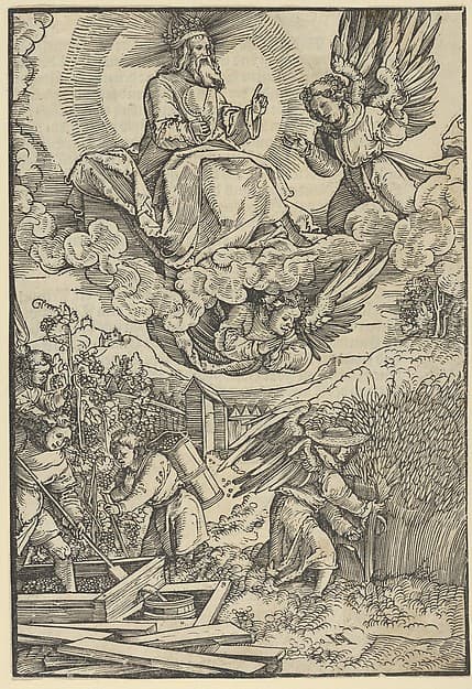 The Harvest and the Wine-Press of Blood, by Hans Schäufelein