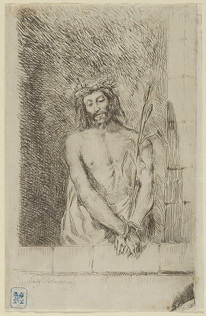 Ecce Homo (Christ with the Reed), by Eugène Delacroix