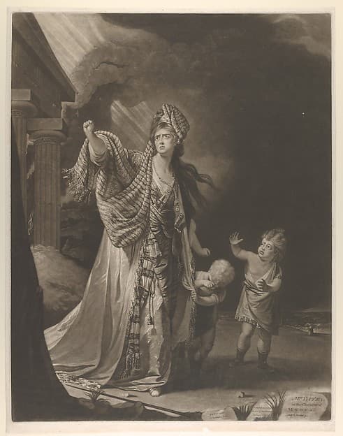 Mrs. Yates in the Characer of Medea, by William Dickinson