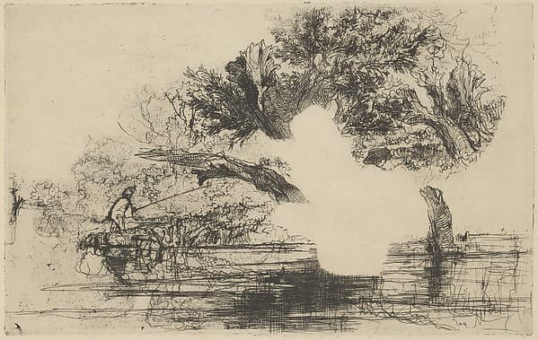 Penton Hook, by Sir Francis Seymour Haden