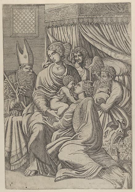 Madonna of Saint Margaret, by Master IQV