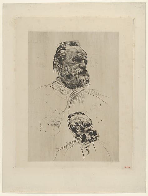Victor Hugo (three-quarter view), by Auguste Rodin