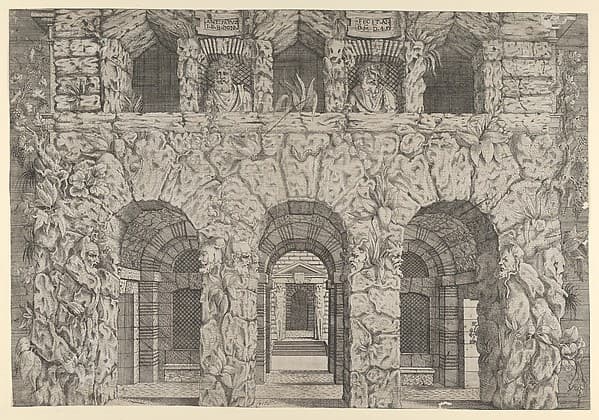 A Grotto, by Antonio Fantuzzi