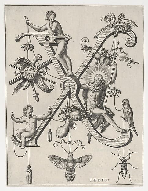 Nova Alphati Effictio Historiis Ad Singulas Litteras Correspondentibus, by Theodor de Bry