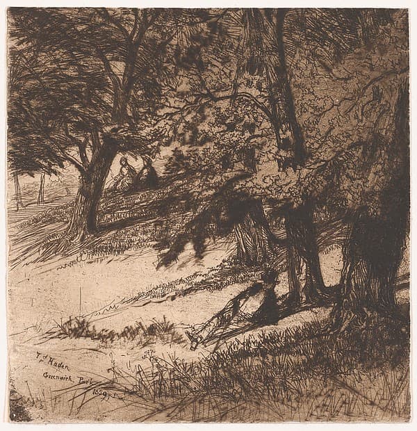 Sub Tegmine..., by Sir Francis Seymour Haden