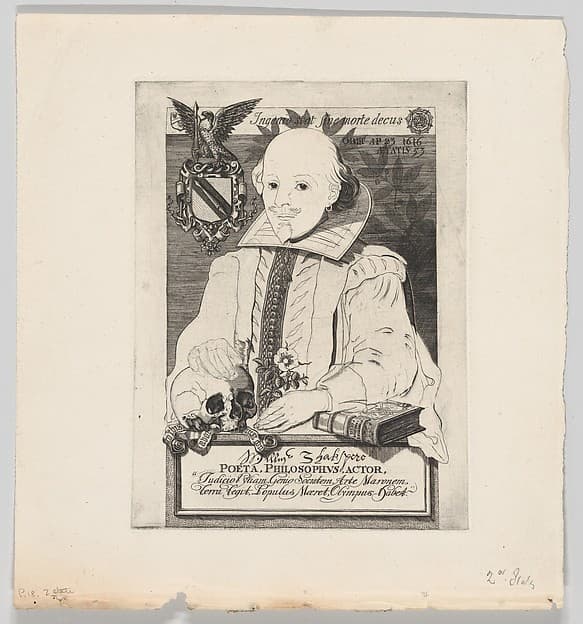 William Shakespeare, by Charles William Sherborn