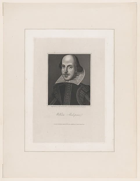 William Shakespeare, by Charles Picart
