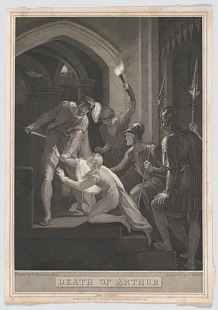 The Death of Arthur, by James Fittler