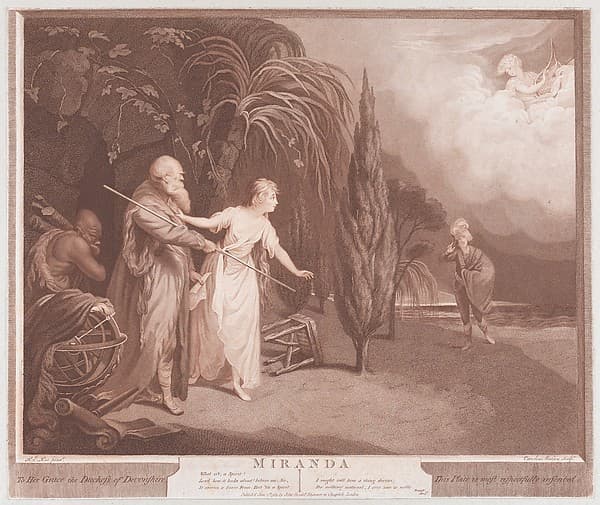 Miranda (Shakespeare, The Tempest, Act 1, Scene 2), by Caroline Watson