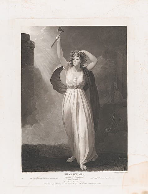 Cassandra Raving (Shakespeare, Troilus and Cressida, Act 2, Scene 2), by Francis Legat