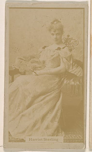 Harriet Sterling, from the Actresses series (N245) issued by Kinney Brothers to promote Sweet Caporal Cigarettes, by Kinney Brothers Tobacco Company
