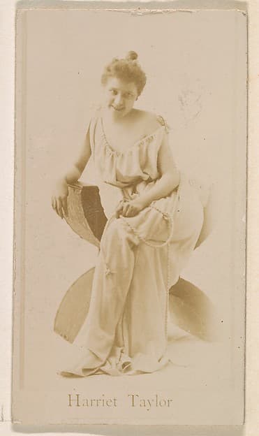 Harriet Taylor, from the Actresses series (N245) issued by Kinney Brothers to promote Sweet Caporal Cigarettes, by Kinney Brothers Tobacco Company