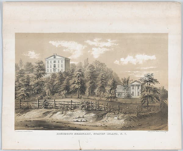 Richmond Seminary, Staten Island, N.Y., by Frances Flora Bond Palmer