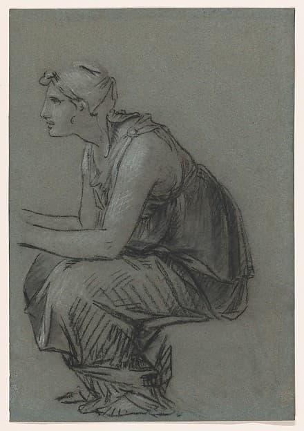 Study for Astyanax’s Nurse, by Pierre Paul Prud'hon