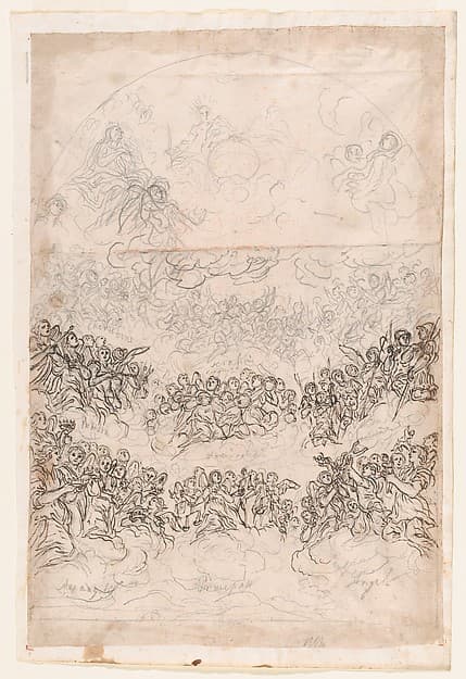 Coronation of the Virgin with the Heavenly Hosts, by Baldassarre Franceschini (il Volterrano)