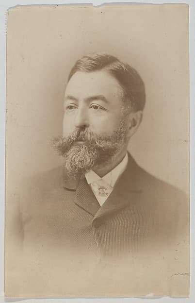 Bust-length Portrait of Thomas Nast, by Thomas Nast