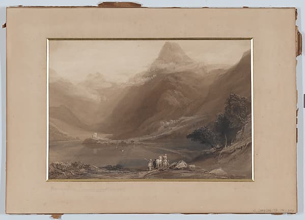Llanberis Lake, North Wales, by Samuel Jackson