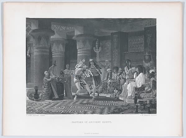 Pastime in Ancient Egypt, by Charles William Sharpe