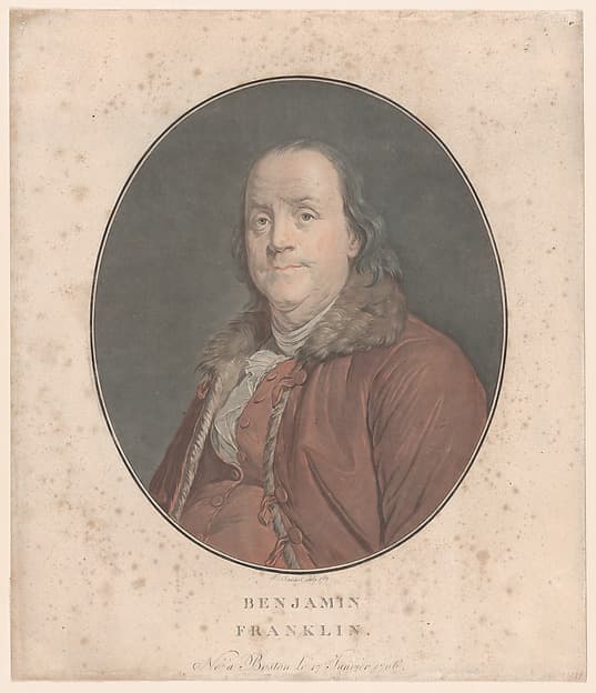 Benjamin Franklin, by Jean François Janinet