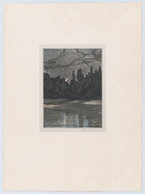 Migratory Birds on a Moonlit Night, by Theodorus van Hoytema
