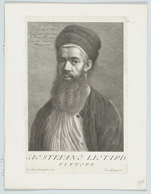 Self-portrait in a Turkish Outfit, by Carlo Gregori