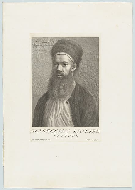 Self-portrait in a Turkish Outfit, by Carlo Gregori