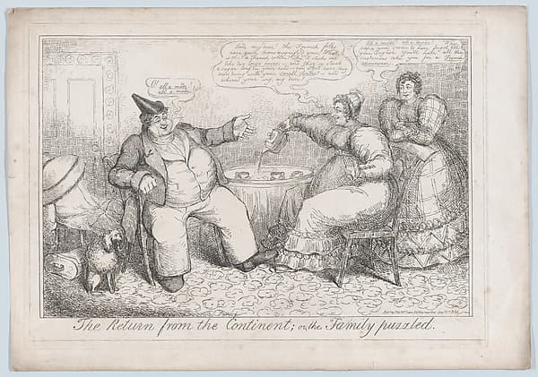 The Return from the Continent, or the Family Puzzled, by John Phillips