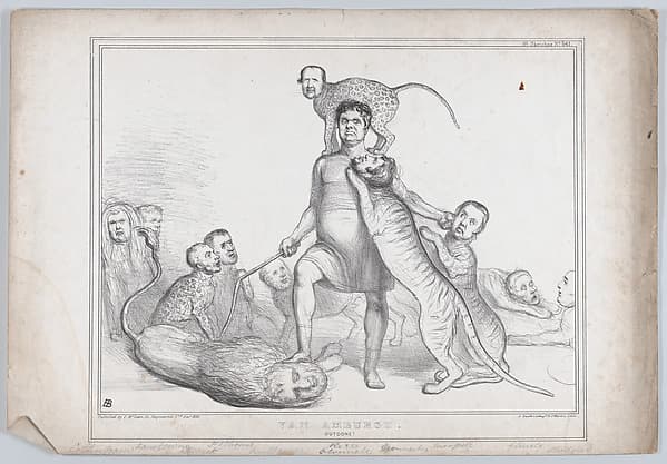 Van Amburgh. Outdone!, by John Doyle