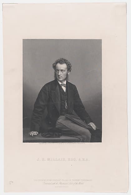 John Everett Millais, Esq., A.R.A., from "Illustrated News of the World", by Daniel John Pound