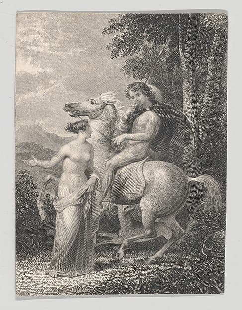 Venus and Adonis (Shakespeare, Poems, Verse 3, line 13), by Charles Rolls