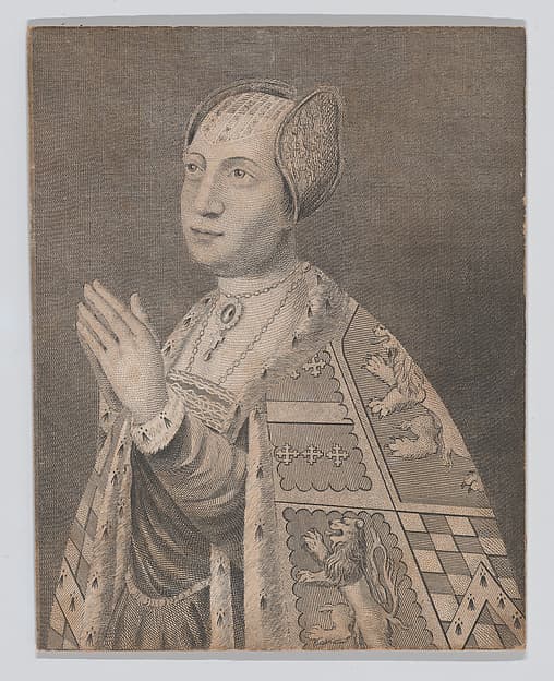 Margaret Talbot, Countess of Shrewsbury, by James Basire, the elder