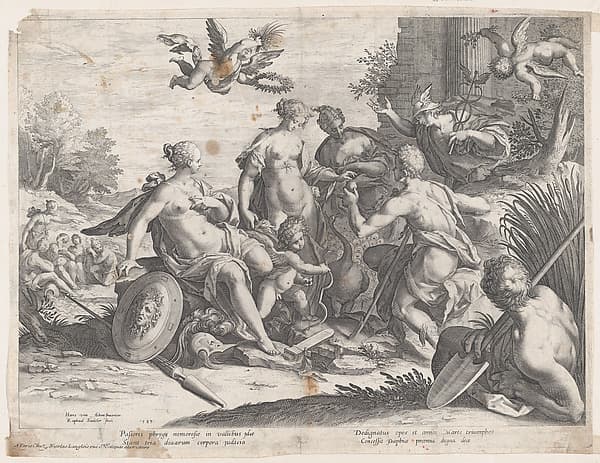 The Judgement of Paris, by Raphael Sadeler I