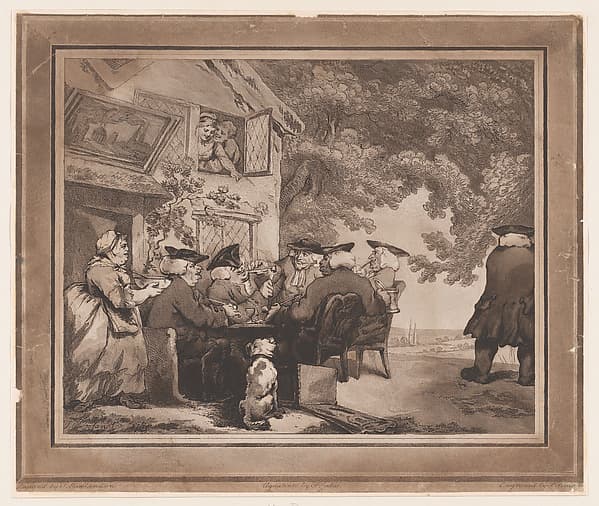 Wet Parsons, by Thomas Rowlandson
