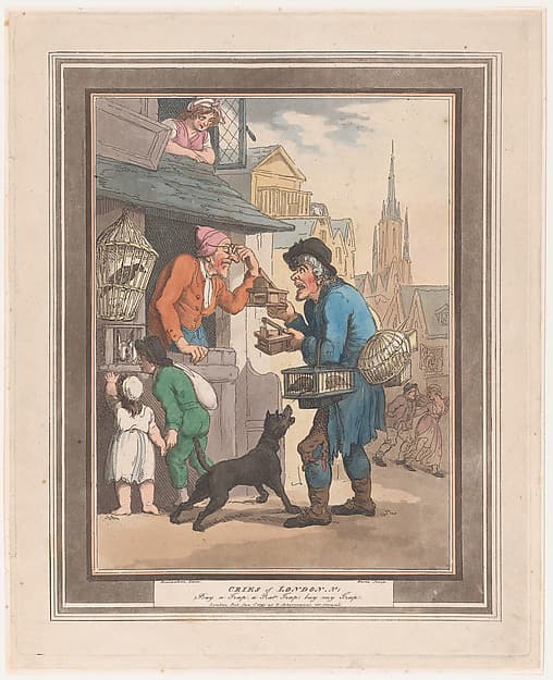 Cries of London: No.1: Buy a Trap, a Rat-Trap, by Henri Merke