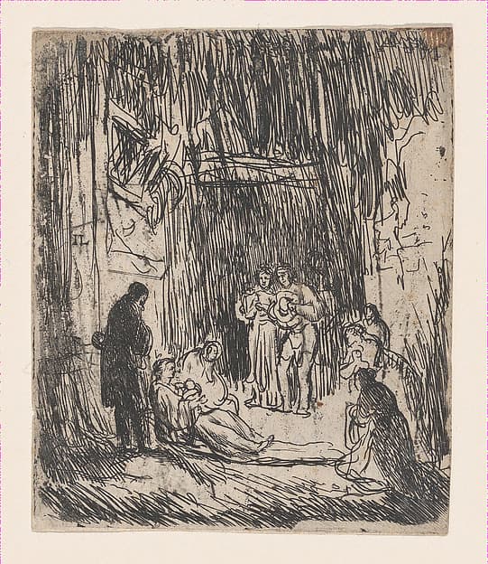 Adoration of the Shepherds, by Jan Lievens