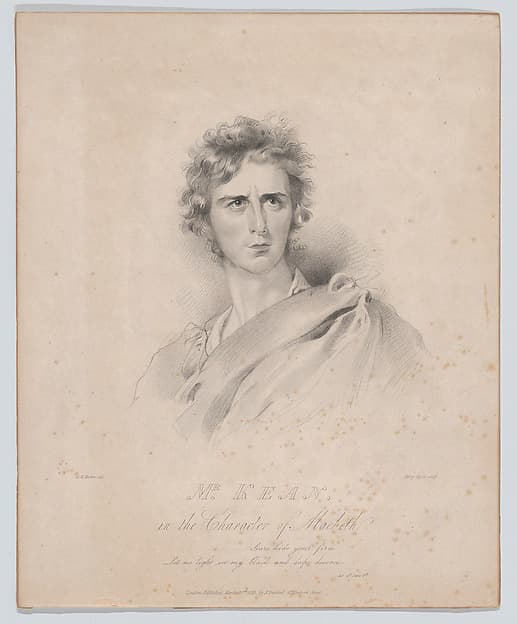 Mr. Kean in the Character of Macbeth, by Henry Meyer