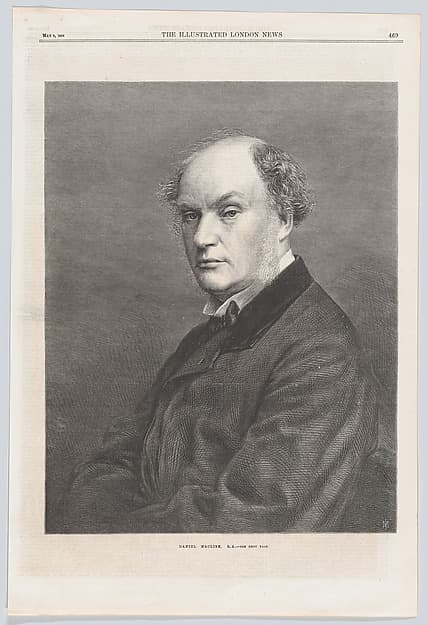 Daniel Maclise, R.A., from "Illustrated London News", by Mason Jackson