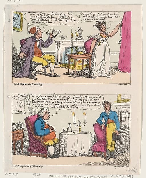 The Art of Ingeniously Tormenting, by Thomas Rowlandson