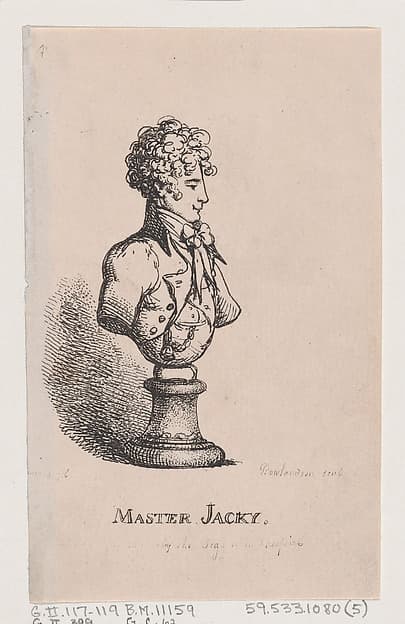 Master Jacky, by Thomas Rowlandson
