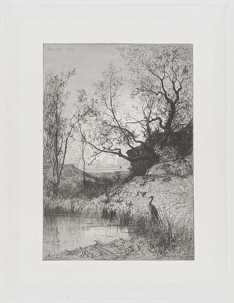 A Pond, by Adolphe Appian