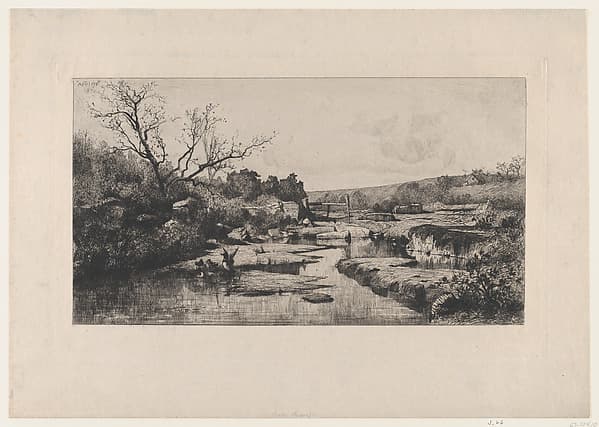 The Springs of the Albarine (Ain), by Adolphe Appian